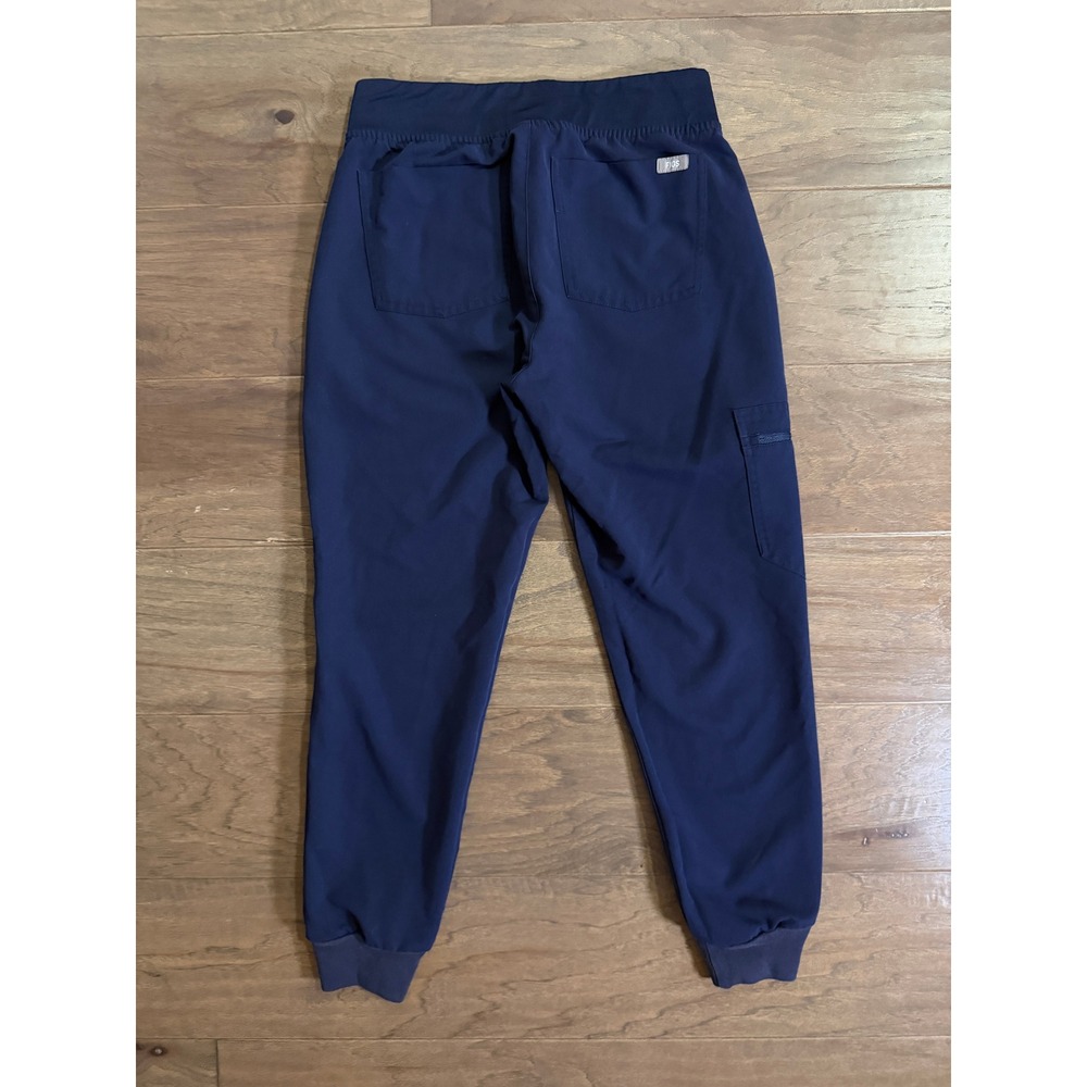 FIGS Zamora Jogger Scrub Pants Navy Blue XS Technical Collection W18SW200SP - Picture 3 of 6